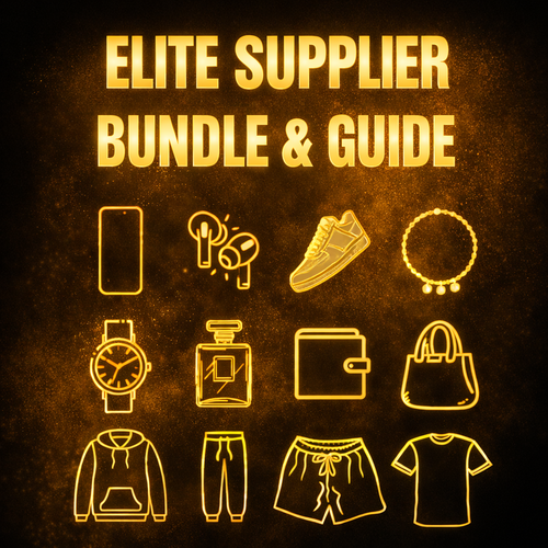 ELITE SUPPLIER BUNDLE+GUIDE